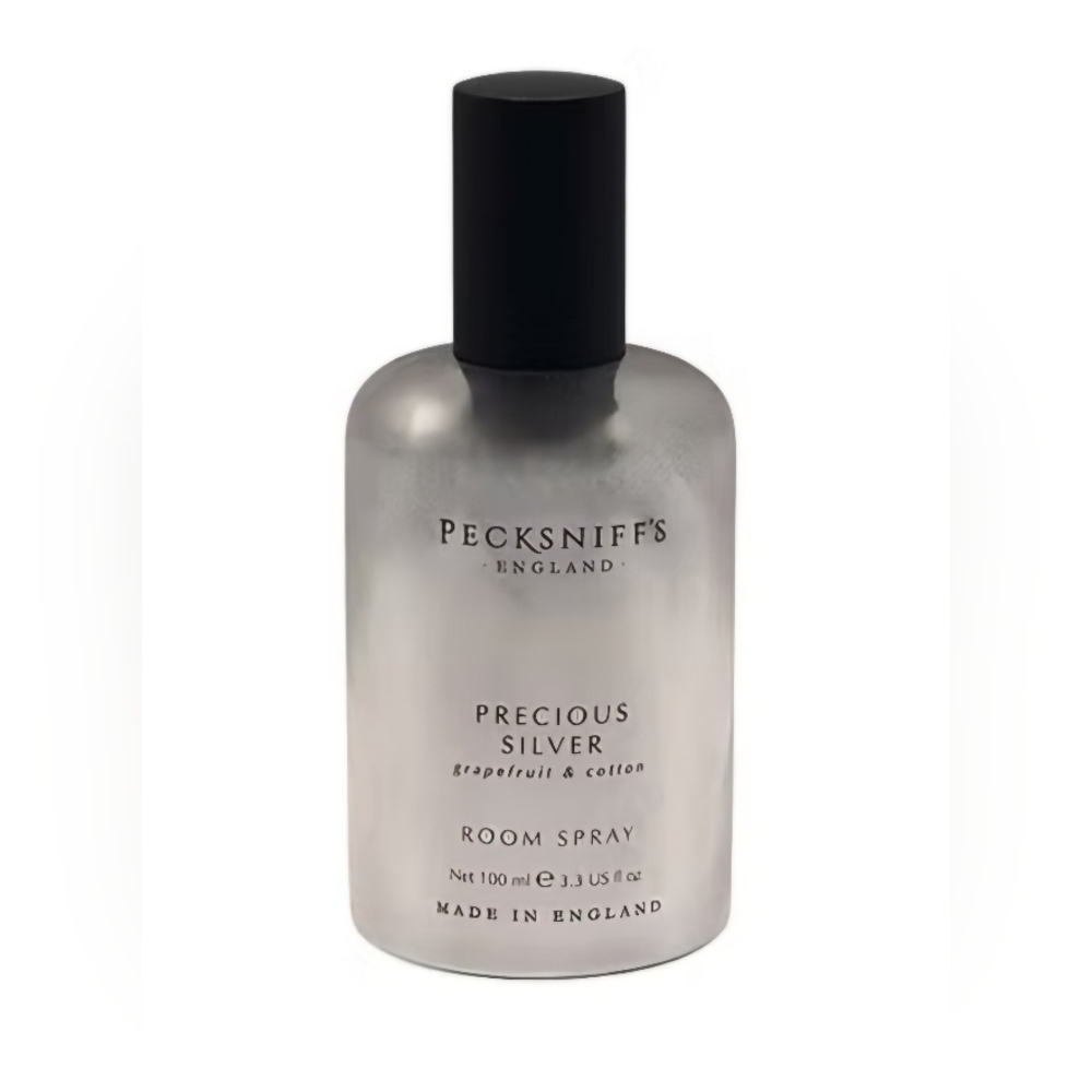 Pecksniff's Precious Silver Room Spray - Silver & Black